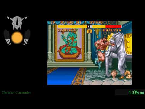Street Fighter 2 Turbo - SNES - Speedrun - Zangief - NEW WR X4 - 14:55