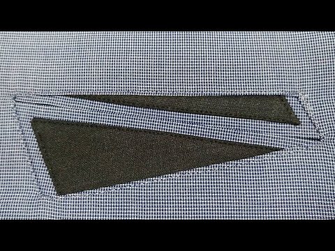 How to make designer welt pocket Video