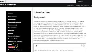 CIA Factbook Tutorial (for class)