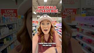 Super simple deals to save big using only digital coupons at HEB! #heb #couponing #deals #savemoney