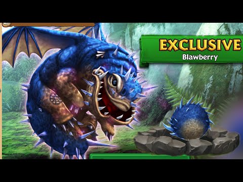 Blawberry Max Level 134 Titan Mode - New Exclusive Catastrophic Quaken - Dragons:Rise of Berk