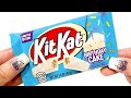 Birthday Cake KitKats Limited Edition Unwrapping