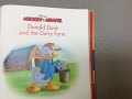 Walt Disney S MICKEY MINNIE Storybook Collection Donald Duck And The Dairy Farm Read Aloud Disney