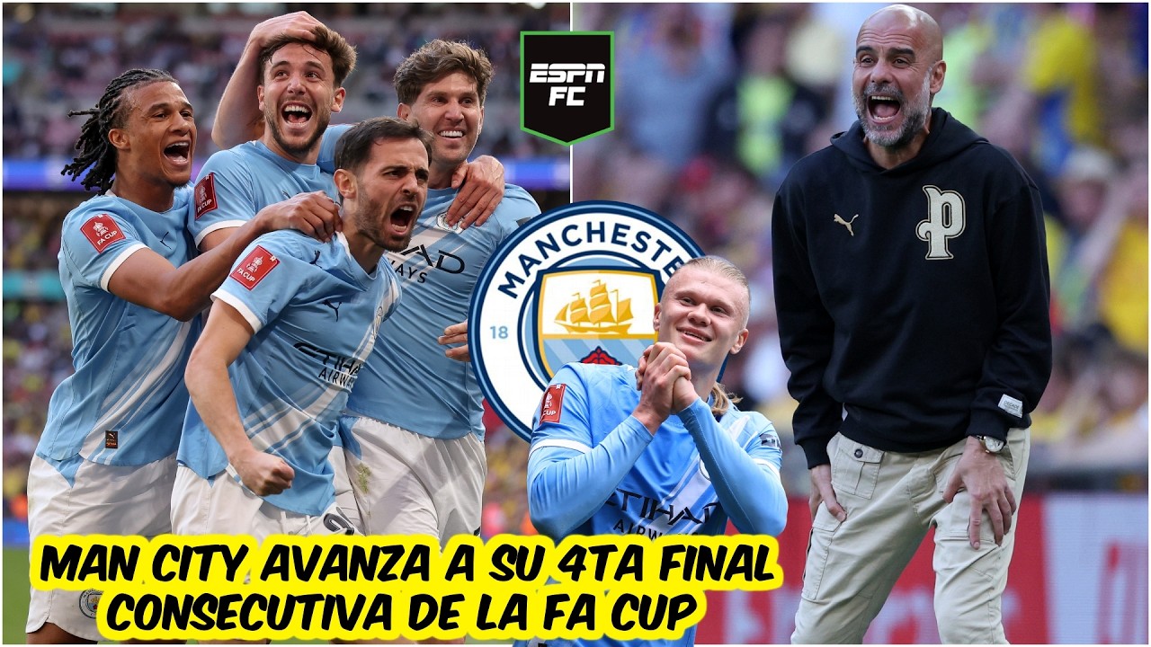 MANCHESTER CITY y GUARDIOLA MANTIENEN VIVO SUEÑO del TRIPLETE tras eliminar al SOUTHAMPTON | ESPN FC