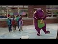 Barney Song Skating Skating Four Seasons Day