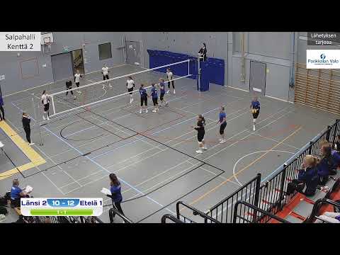 Puolivälierä Tytöt Länsi 2 - Etelä 1