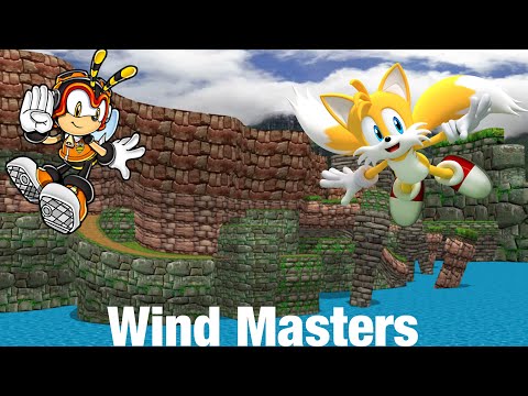 Tails and Charmy Bee Wind Masters Sonic Forces 💨