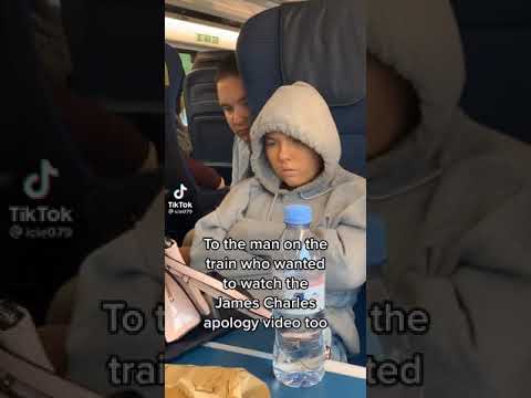 watch the James Charles apology video with stranger