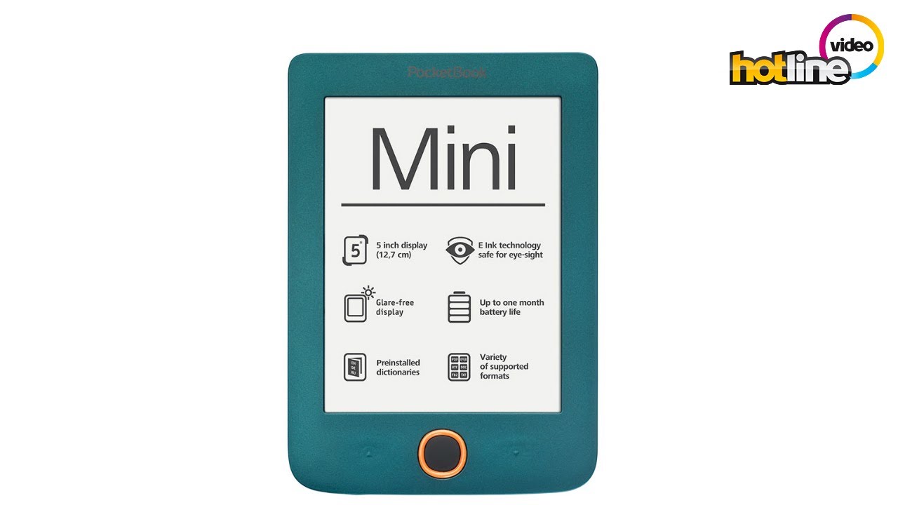 Электронная книга PocketBook 515 Mini (5" E-Ink 4Gb) Gray