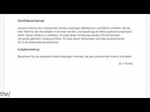 Mathelernen mit Martin Matura-Beispiel KL19_PT1_T1_24 Konfidenzintervall