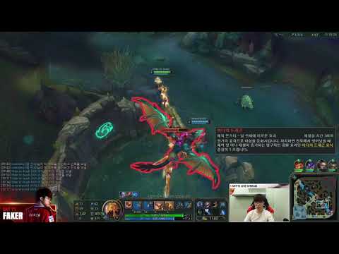 SKT T1 FAKER AZIR MID VS SWAIN (KOREAN RANK) // STREAM PATCH 8.9