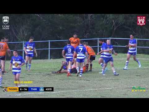 2018 IDRL 1st Grade Round 14 Highlights - Helensburgh Tigers Vs Thirroul Butchers