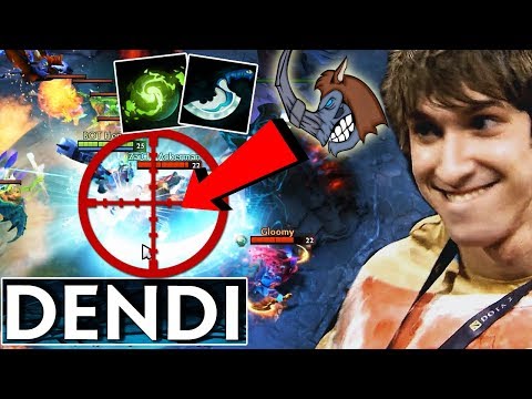 Dendi Magnus Double 4-Man Refresher RP - EPIC Gameplay Dota 2