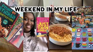 weekend in my life: bestie sleepover + hobbies