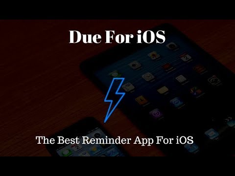 Productivity Tools: Due App Review (iOS and Mac OSX)