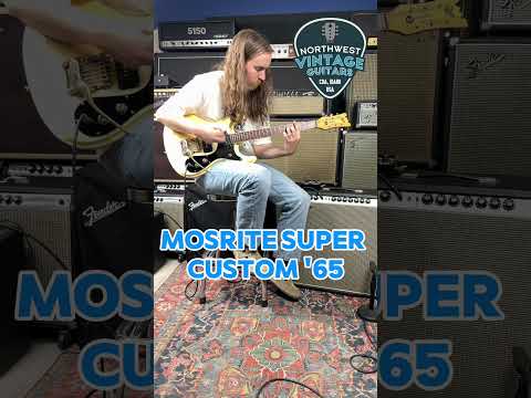 *Video* Mosrite Super Custom '65 Gold Hardware "Mosrite of California" KuroKumo - 1990's image 25