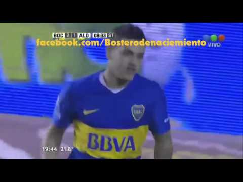 Boca Juniors vs Aldosivi (4-1) 2016 - todos los goles resumen
