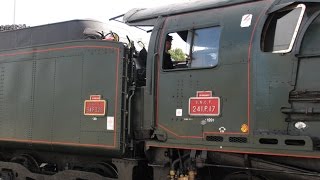 preview picture of video 'Passage du Savoie Express Vapeur en gare de Bourg-en-Bresse 24/08/2014'