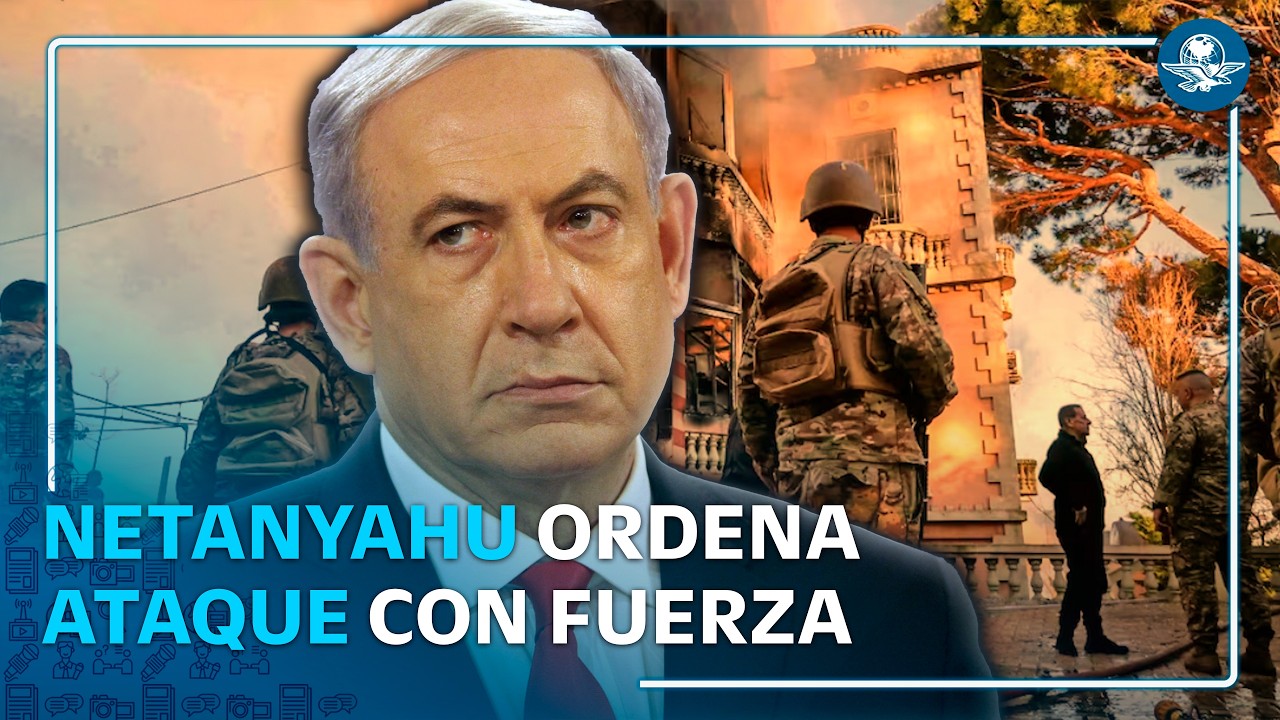 Ordena Netanyahu ataque contundente contra Hezbolá en Líbano