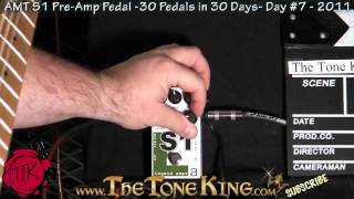 Video thumbnail for AMT Electronics S1 PreAmp (Soldano tone) 30 Pedals in 30 Days Day #7 NAMM 2011 '11 by The Tone King