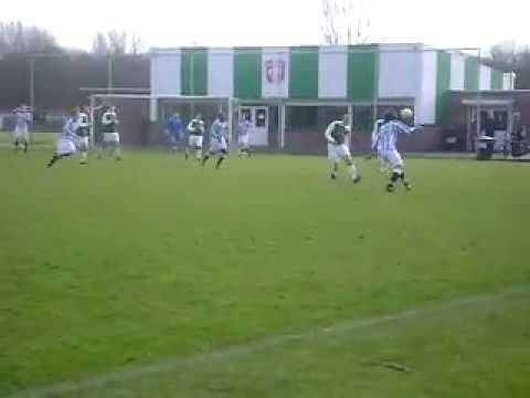 Doelpunt Nick Bolte ( FC Dordrecht A1 - UVS A1 )