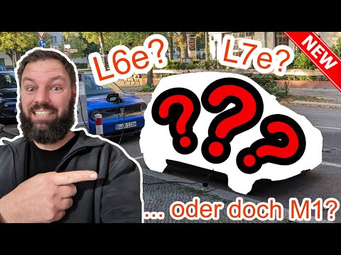 ...  unser neues e-Auto 🥰 🚗 🔋  L6e, L7e oder M1 - wer macht das Rennen!?