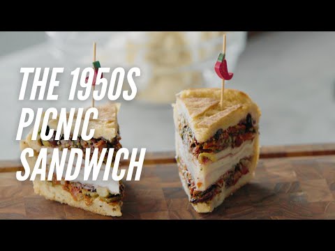 The Muffuletta Sandwich - the 1950s picnic throwback | Chef Caren McSherry