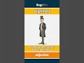 dignified (adjective) - definition and usage in English