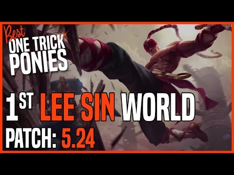 Best Lee Sin Jungle OTP - Ranked Master KR Patch 5.24 - 12/22/15