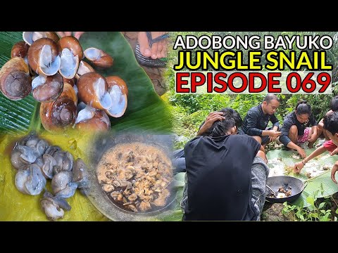 Part4 - Adobong BAYUKO ( Jungle Snail ) Catch Clean & Cook | FINALE - San Pablo City, Laguna