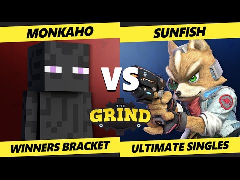 The Grind 170 - Monkaho (Steve) Vs. Sunfish (Fox) Smash Ultimate - SSBU