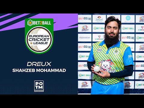 POTM: S.Mohammad - ACT vs DRX | Highlights | Bet2Ball European Cricket League Day 5, Group A | ECL22