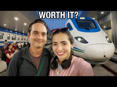 Inside VIP Class on Uzbekistan’s Afrosiyob High-Speed Train!