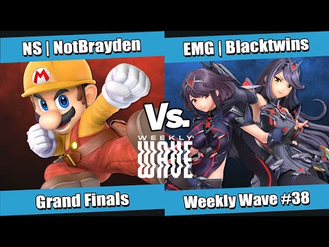 Weekly Wave #38 Grand Finals - NS | NotBrayden (Mario) vs EMG | Blacktwins (Aegis)