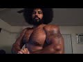 Muscle Flexing Today - July 14 2021- 40 Year Old Bodybuilder - Samson Biggz