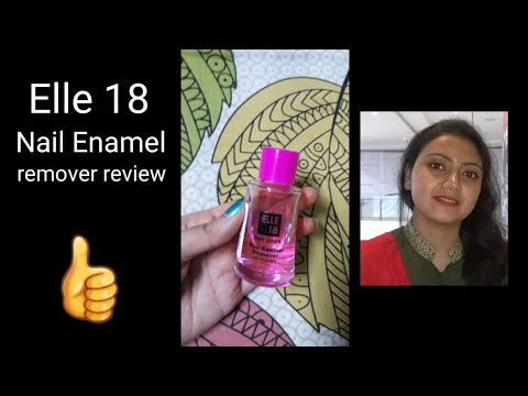 Elle 18 Nail Remover Liquid (Acetone) - 30ml Bottle