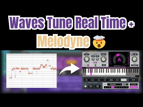 Waves Tune Real Time + Melodyne 🤯 Amazing Pitch Correction For Vocals