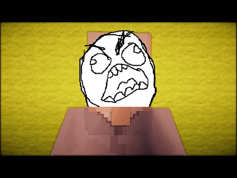 If Villagers hated players (Minecraft Machinima)