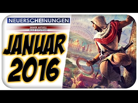 Spiele Neuerscheinungen - Januar 2016
