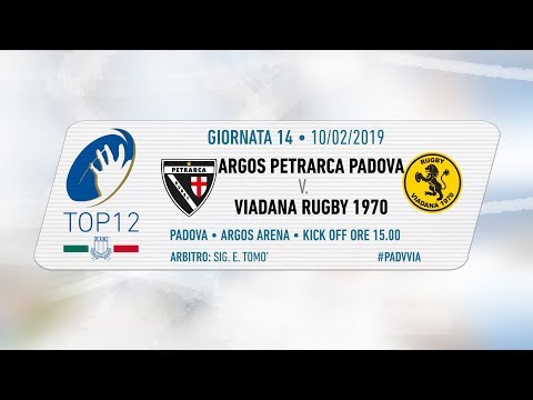 TOP12 2018/19, Giornata 14 - Argos Petrarca Padova v Viadana Rugby 1970