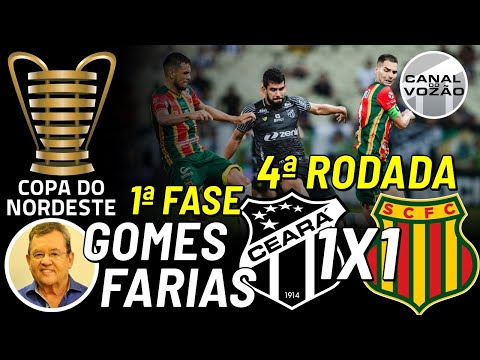 [Copa NE '22] 4ª Rodada | Ceará SC 1 X 1 Sampaio Corrêa | Narração: Gomes Farias | Canal do Vozão