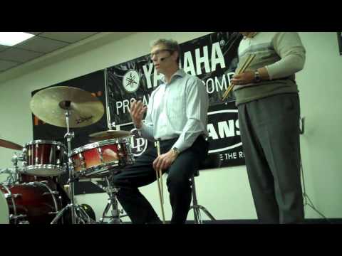 John Riley explain freestrokes(Joe Morello method) and deals