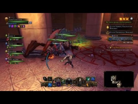 The Infernal Citadel - 2nd Boss Zaphael - Fighter Tank POV