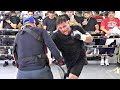 ANDY RUIZ JR SCARY RIB BREAKING BODY SHOTS - SHOWING KNOCKOUT POWER TRAINING FOR LUIS ORTIZ