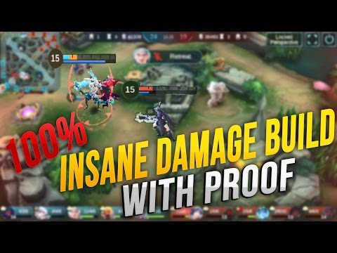 Mobile legends LAYLA 100% INSANE DAMAGE BUILD