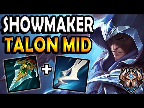 TALON vs VIKTOR MID [ DK ShowMaker ] Patch 11.6 Korea Challenger ✅