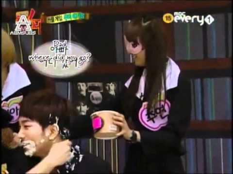 MBLAQ with after school Idol Army cut ice cream