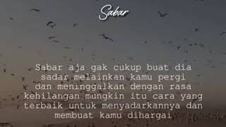 Download lagu Story WA sabar aja gak cukup mp3