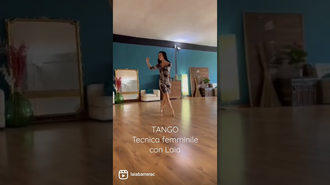 Tango tecnica femminile Laia Barrera