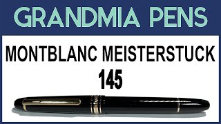 MONTBLANC MEISTERSTUCK 145 CLASSIQUE FOUNTAIN PEN